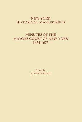 New York Historical Manuscripts - Scott - cover
