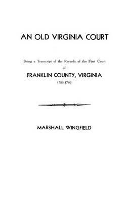 Old Virginia Court - Marshall Wingfield - cover