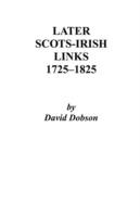 Later Scots-Irish Links, 1725-1825. Part One - Dobson - cover