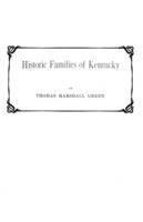 Historic Families of Kentucky - Green - cover