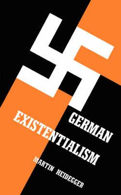 German Existentialism - Martin Heidegger - cover