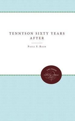 Tennyson Sixty Years After - Paull F. Baum - cover