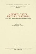 Adenet le Roi's Berte aus grans pies