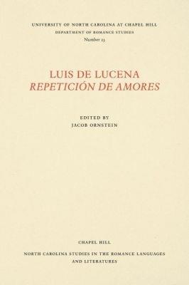 Luis de Lucena Repeticion de Amores - cover