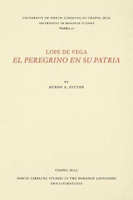 Lope de Vega, El Peregrino en Su Patria - Lope de Vega - cover
