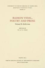 Raimon Vidal, Poetry and Prose: Volume II: Abrile issia