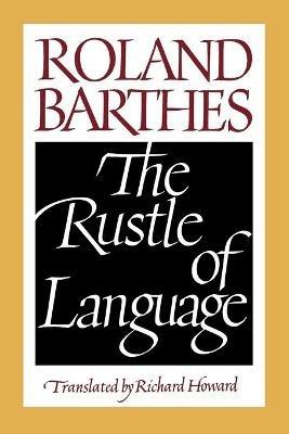 The Rustle of Language - Roland Barthes - cover