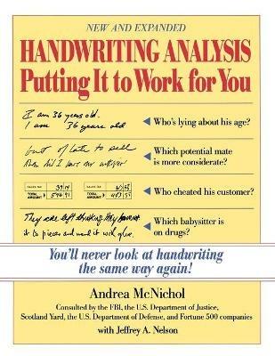 Handwriting Analysis - Andrea McNichol,Jeffrey Nelson - cover