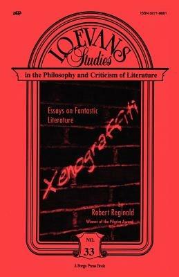 Xenograffiti: Essays on Fantastic Literature - Robert Reginald - cover