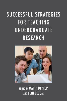 Successful Strategies for Teaching Undergraduate Research - cover