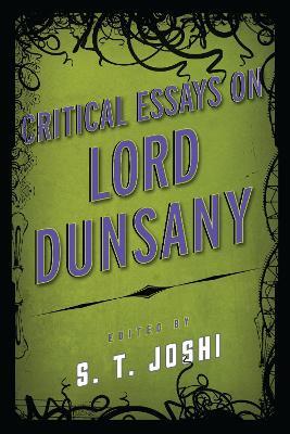 Critical Essays on Lord Dunsany - cover