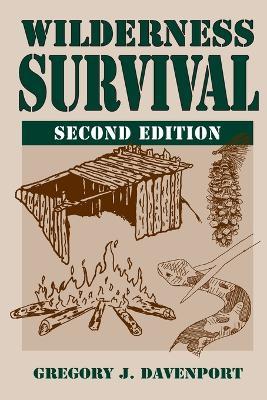 Wilderness Survival - Gregory J. Davenport - cover