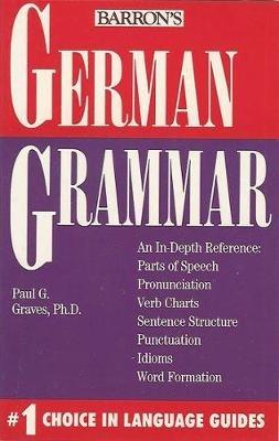 German Grammar - Paul G. Graves - cover