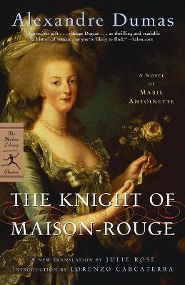 The Knight of Maison-Rouge: A Novel of Marie Antoinette - Alexandre Dumas - cover