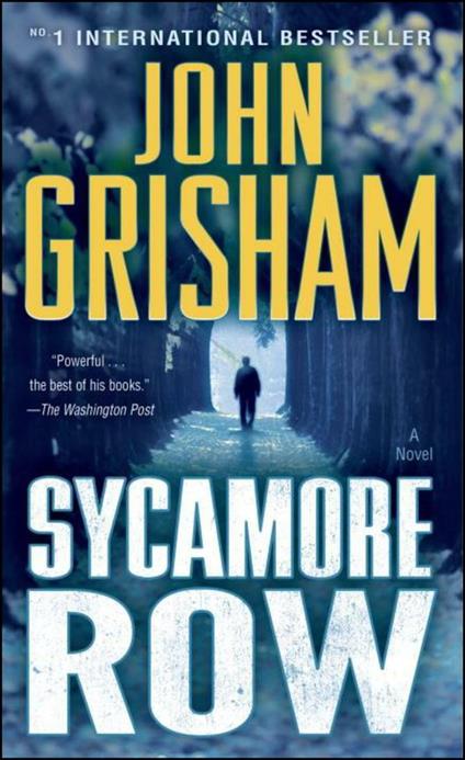 Sycamore Row: A Novel - John Grisham - cover