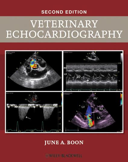 Veterinary Echocardiography - June A. Boon - cover