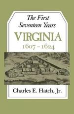 First Seventeen Years: Virginia, 1607-24