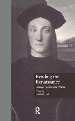 Reading the Renaissance: Culture, Poetics, and Drama - cover