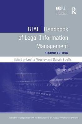 BIALL Handbook of Legal Information Management - Loyita Worley - cover