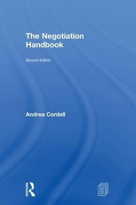 The Negotiation Handbook - Andrea Cordell - cover