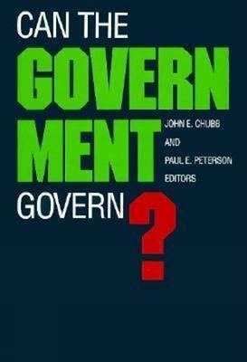 Can the Government Govern? - cover