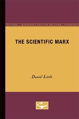The Scientific Marx - Daniel Little - cover
