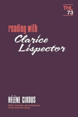 Reading With Clarice Lispector - Helene Cixous - cover