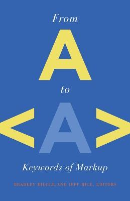 From A to A: Keywords of Markup - cover