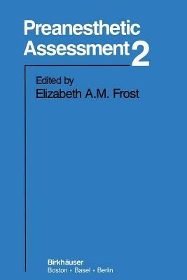 Preanesthetic Assessment 2 - E. Frost - cover