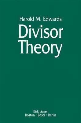 Divisor Theory - Harold M. Edwards - cover