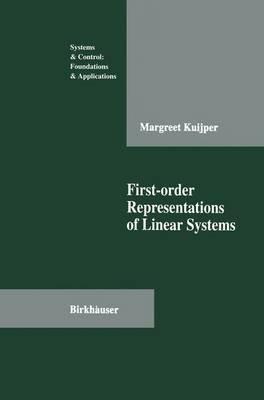 First-Order Representations of Linear Systems - Margreet Kuijper - cover