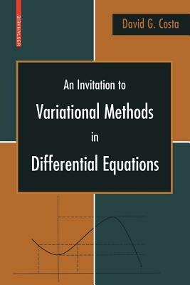 An Invitation to Variational Methods in Differential Equations - David G. Costa - cover