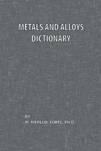 Metals and Alloys Dictionary - cover