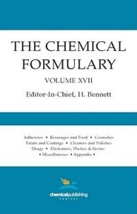 The Chemical Formulary, Volume 17 - cover