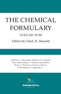 The Chemical Formulary, Volume 18: Volume 18 - cover