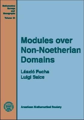 Modules Over Non-noetherian Domains - cover