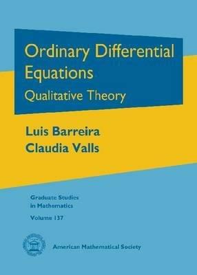 Ordinary Differential Equations: Qualitative Theory - Luis Barreira,Claudia Valls - cover