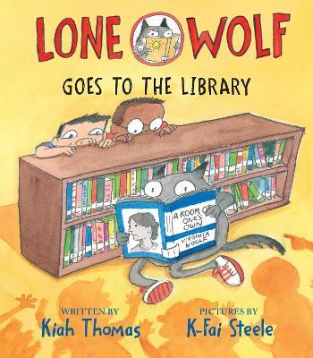 Lone Wolf Goes to the Library - Kiah Thomas - cover