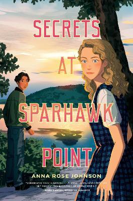 Secrets at Sparhawk Point - Anna Rose Johnson - cover