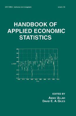 Handbook of Applied Economic Statistics - cover