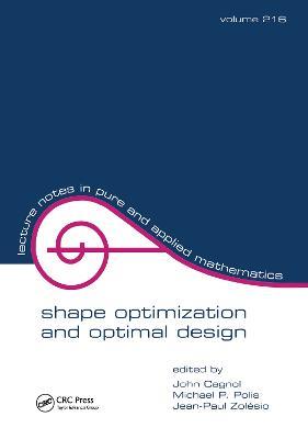 Shape Optimization And Optimal Design - cover