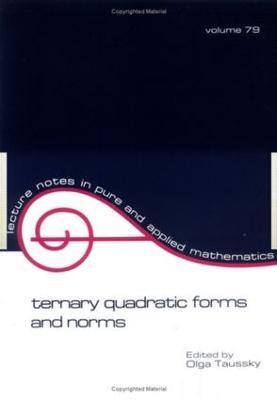 Ternary Quadratic Forms and Norms - O. Taussky - cover