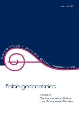 Finite Geometries - Baker - cover