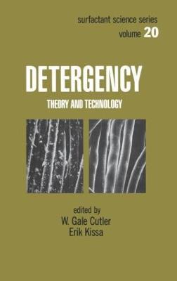 Detergency: Theory and Technology - cover