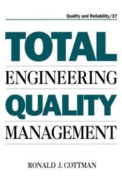 Total Engineering Quality Management - Ronald J. Cottman - cover