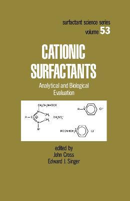 Cationic Surfactants: Analytical and Biological Evaluation - cover