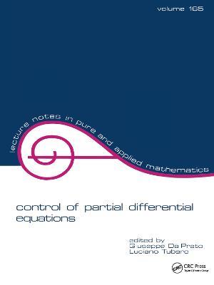 Control of Partial Differential Equations - cover
