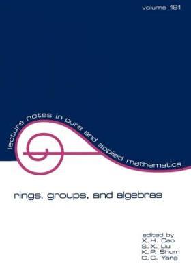 Rings, Groups, and Algebras - cover