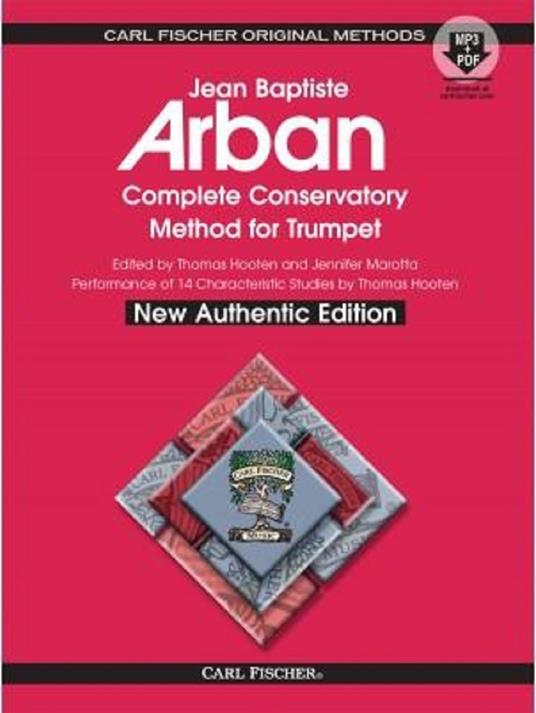  Complete Conservatory Method For Trumpet. Arban. Libro + Audio Online -  Jean-Baptiste Arban - copertina
