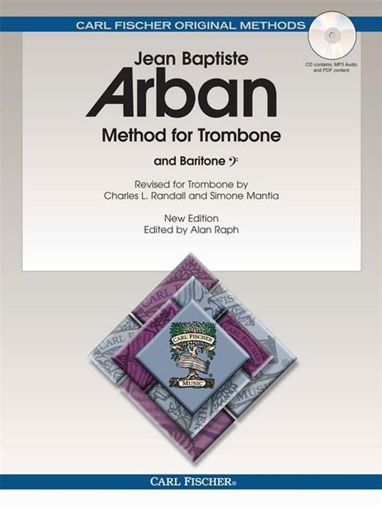  Method For Trombone. Arban. Libro + Cd -  Jean-Baptiste Arban - copertina